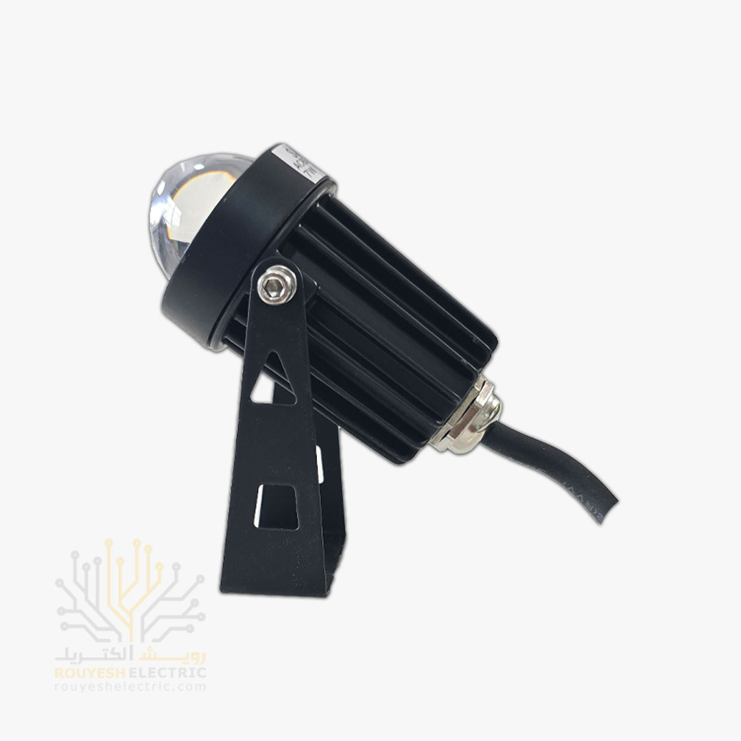 جت لایت 7 وات خارجی برند SJH بدنه مشکی مهتابی