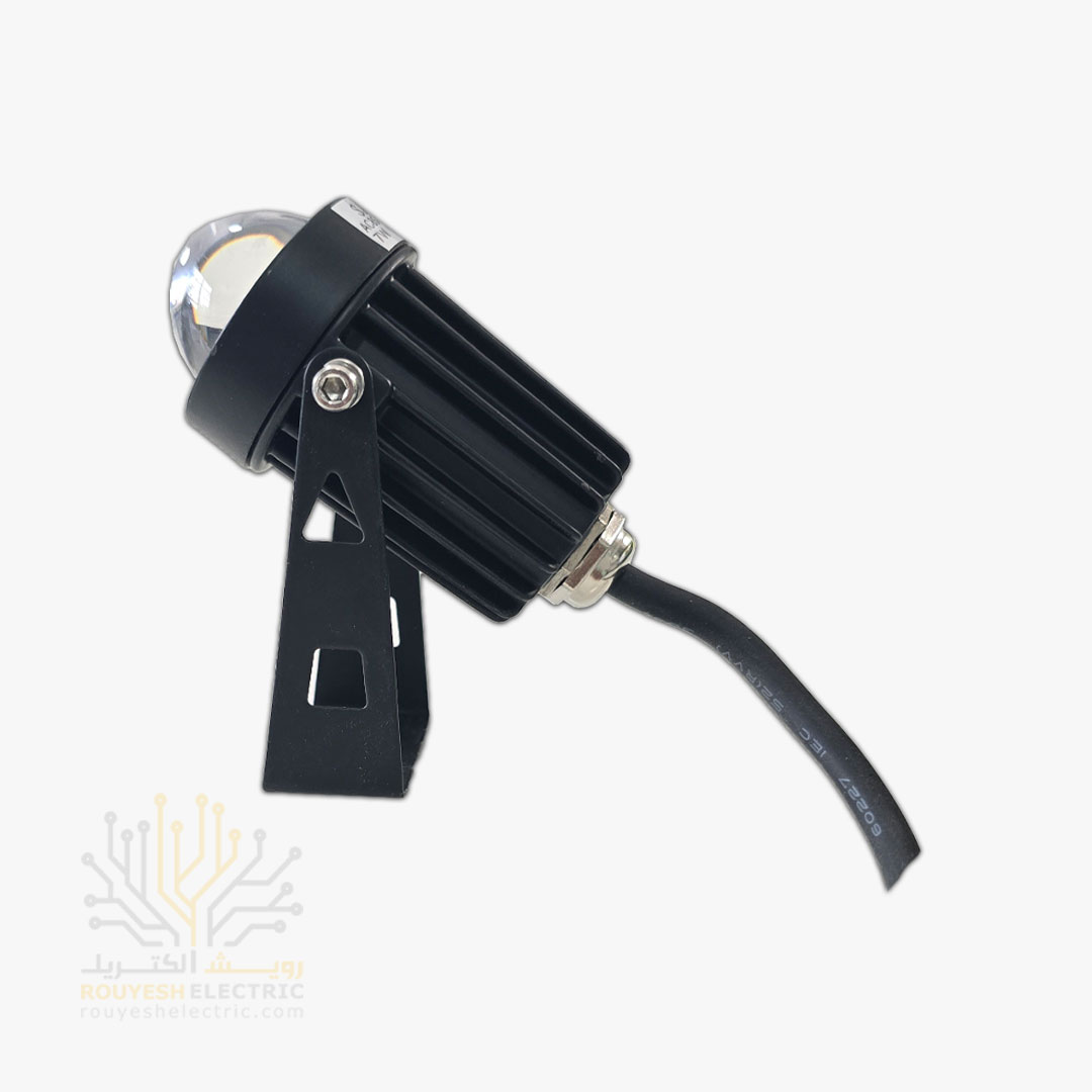 جت لایت 7 وات خارجی برند SJH بدنه مشکی آفتابی