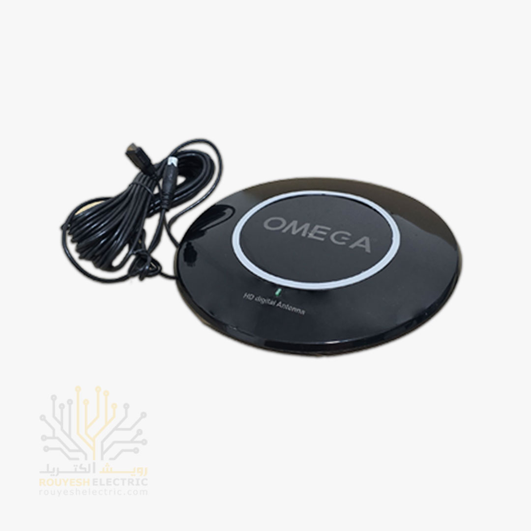آنتن رومیزی برقی برند امگا مدل A2000 بدون آداپتور 10 متری