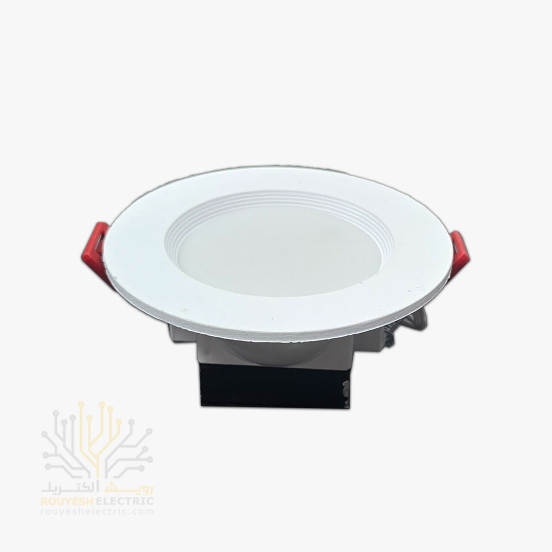 پنل سقفی توکار بک لایت 7 وات برند نوربان مهتابی