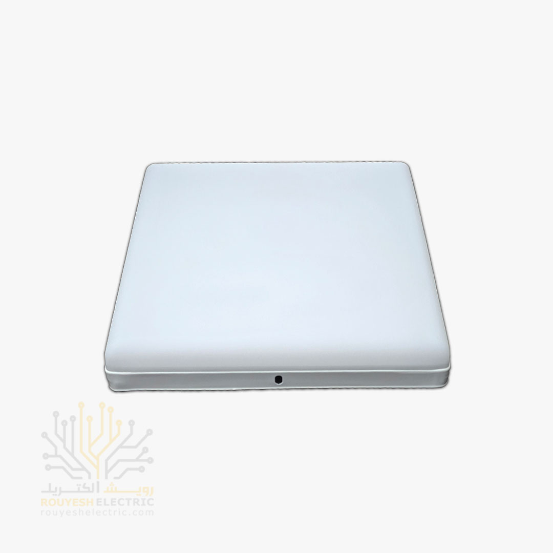 پنل سقفی روکار 36 وات برند ایران مهر مدل فول لایت مربع مهتابی