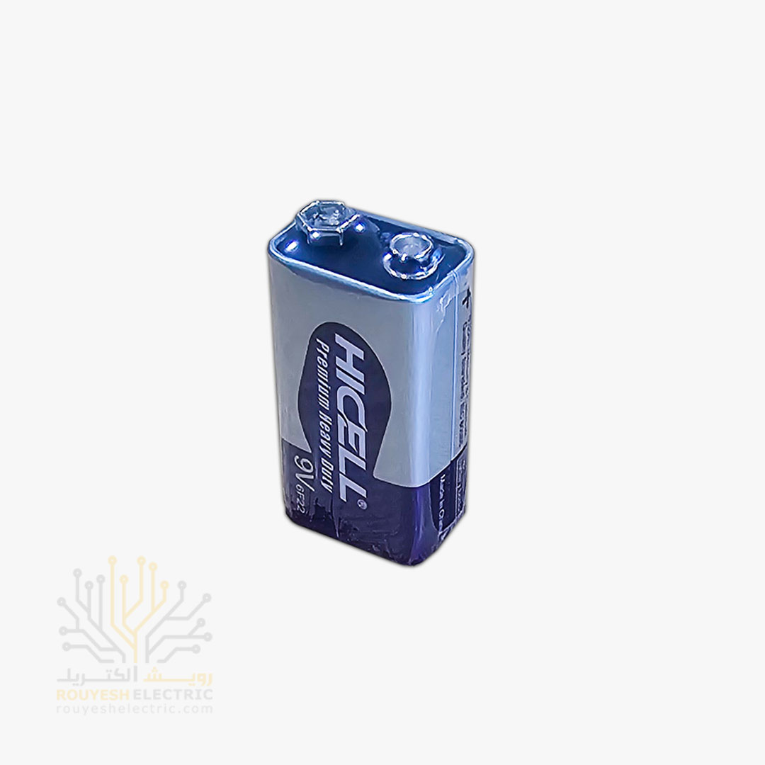 باطری کتابی برند هایسل 9 ولت