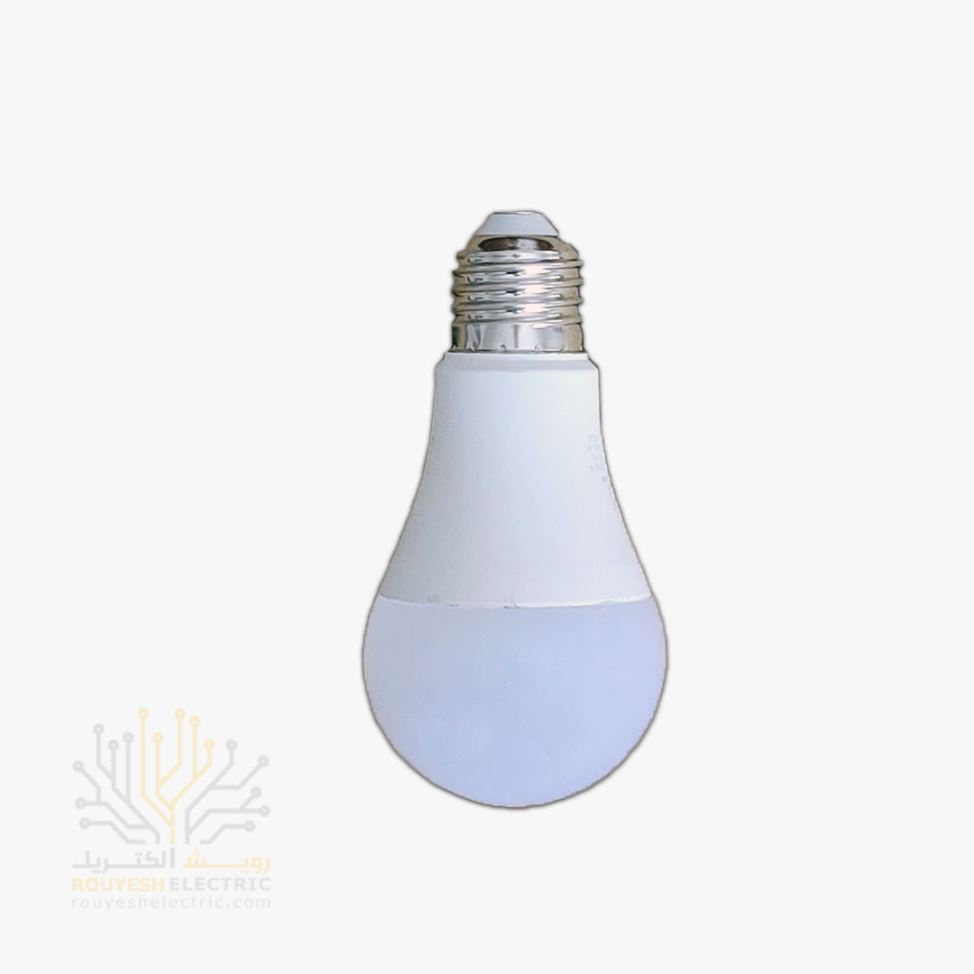 لامپ ال ای دی 12 وات حبابی برند بروکس مهتابی