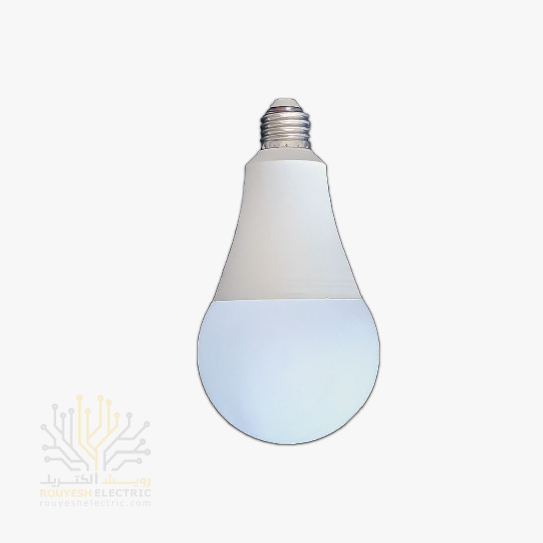 لامپ ال ای دی 25 وات حبابی برند بروکس مهتابی