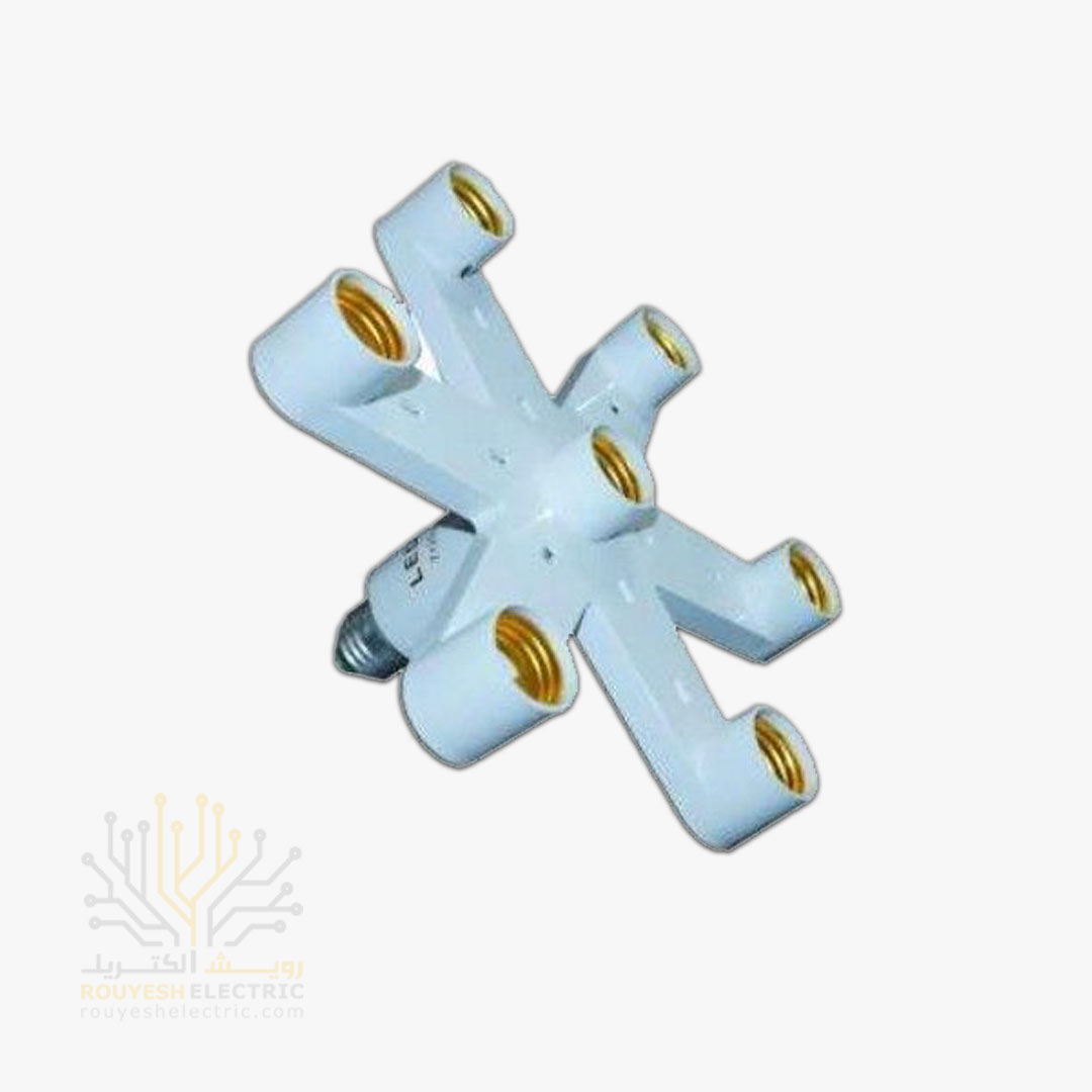 تبدیل سرپیچ لامپ 1 به 7