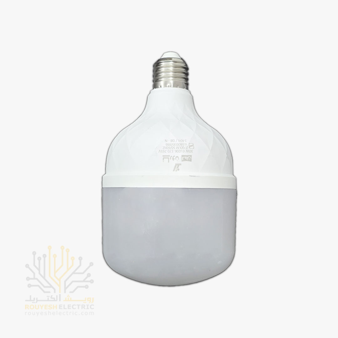 لامپ ال ای دی 30 وات استوانه برند نارون لیان مهتابی