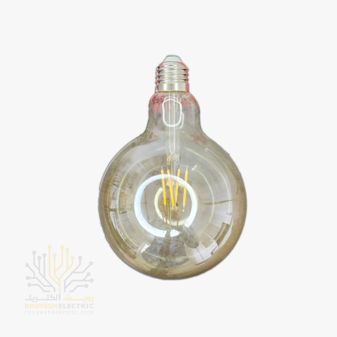 لامپ 6 وات فیلامنتی مدل G125 آفتابی