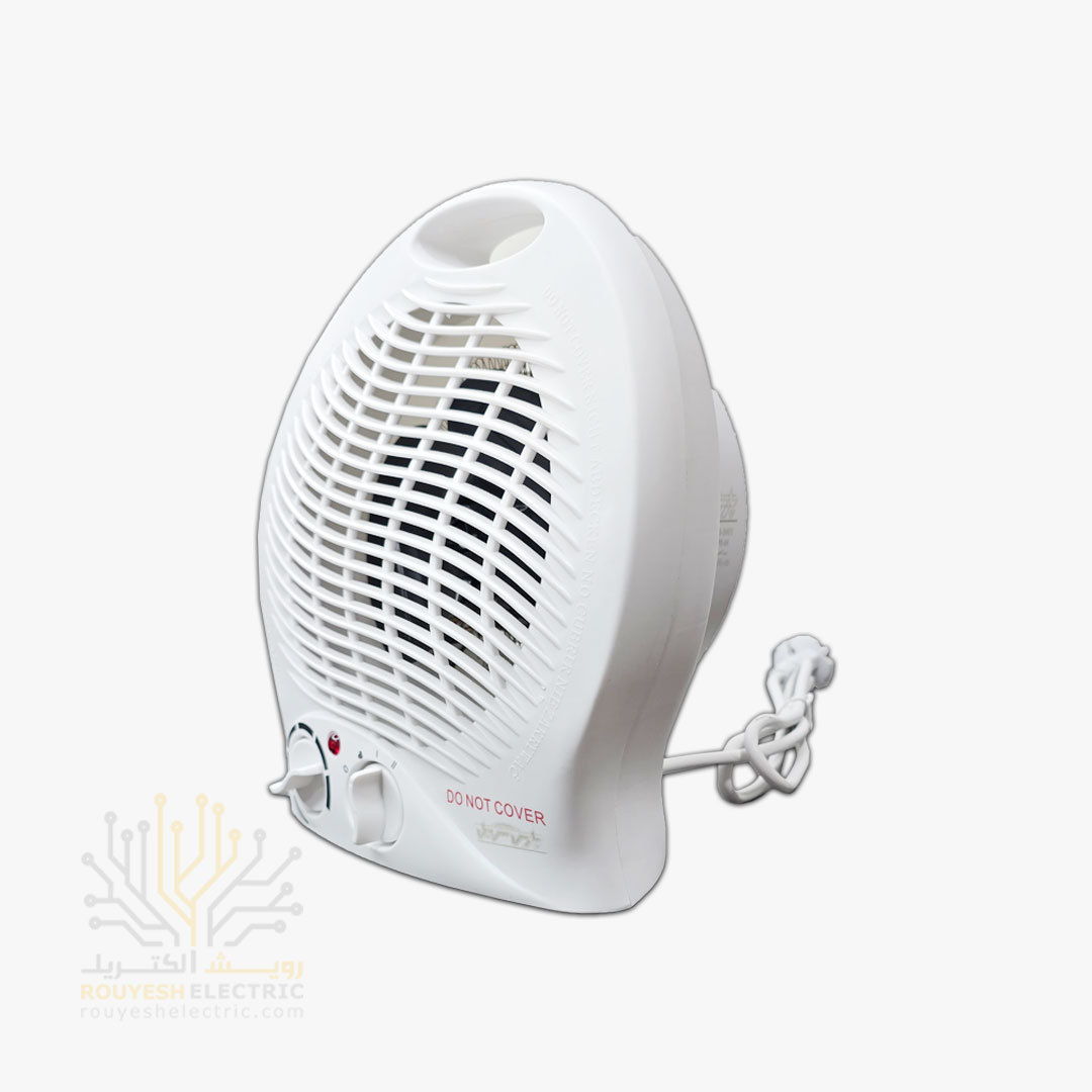 بخاری برقی رومیزی فن دار برند پارس سهیل 1850 وات کد 04