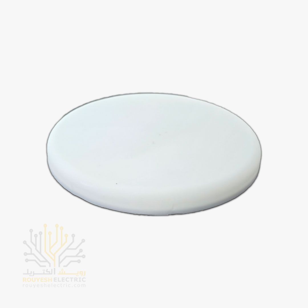 پنل سقفی توکار فول لایت 40 وات برند فروزش فنر متغیر دایره استاندارد رنگ مهتابی