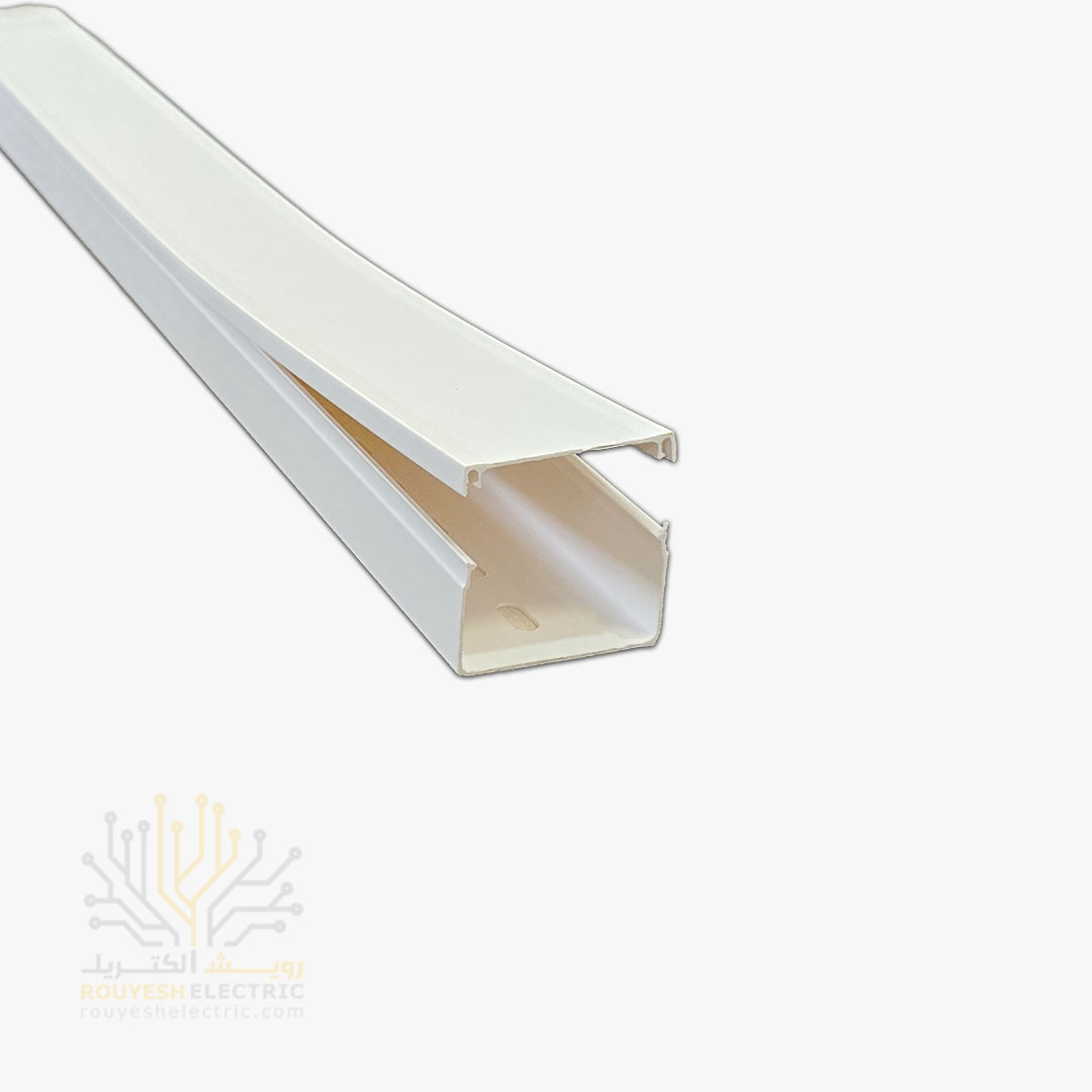 داکت برق برند سوپیتا نمره 50x30 چسبدار رنگ سفید 24 متر