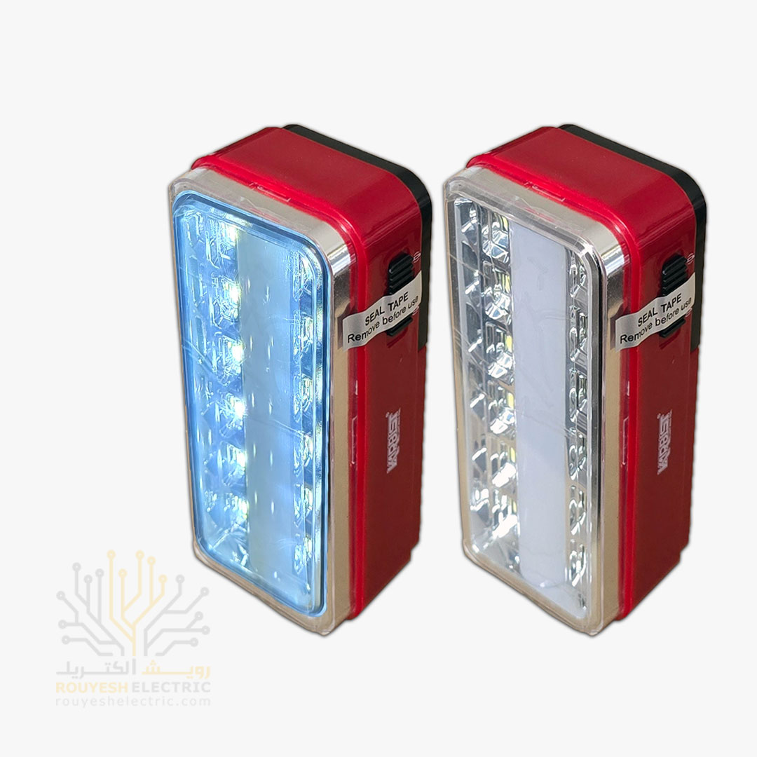 چراغ اضطراری12 SMD ال ای دی دار  برند کاربیست مدل GL2361 دو حالته