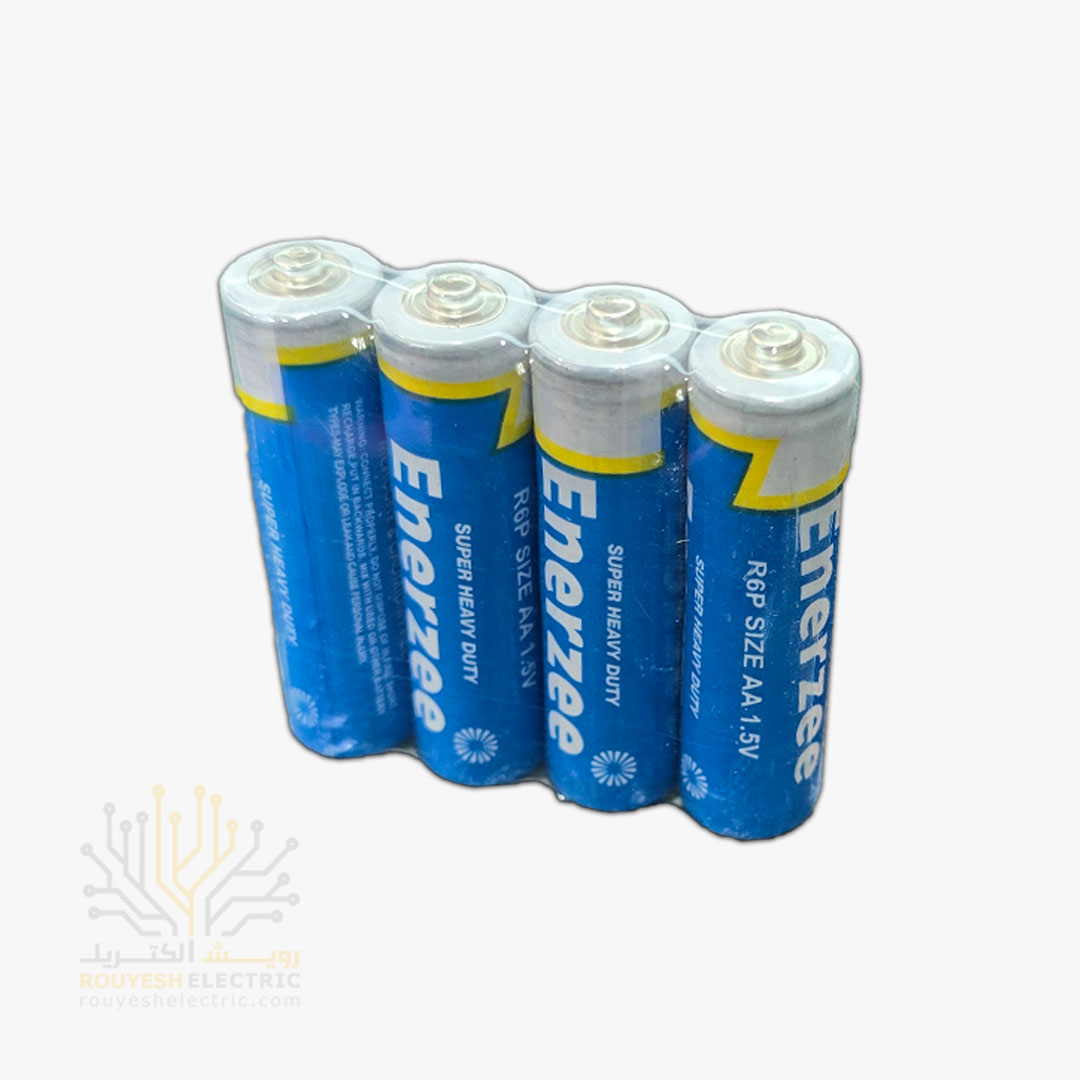 باطری قلمی معمولی برند انرزی شیرینگ 4 تایی