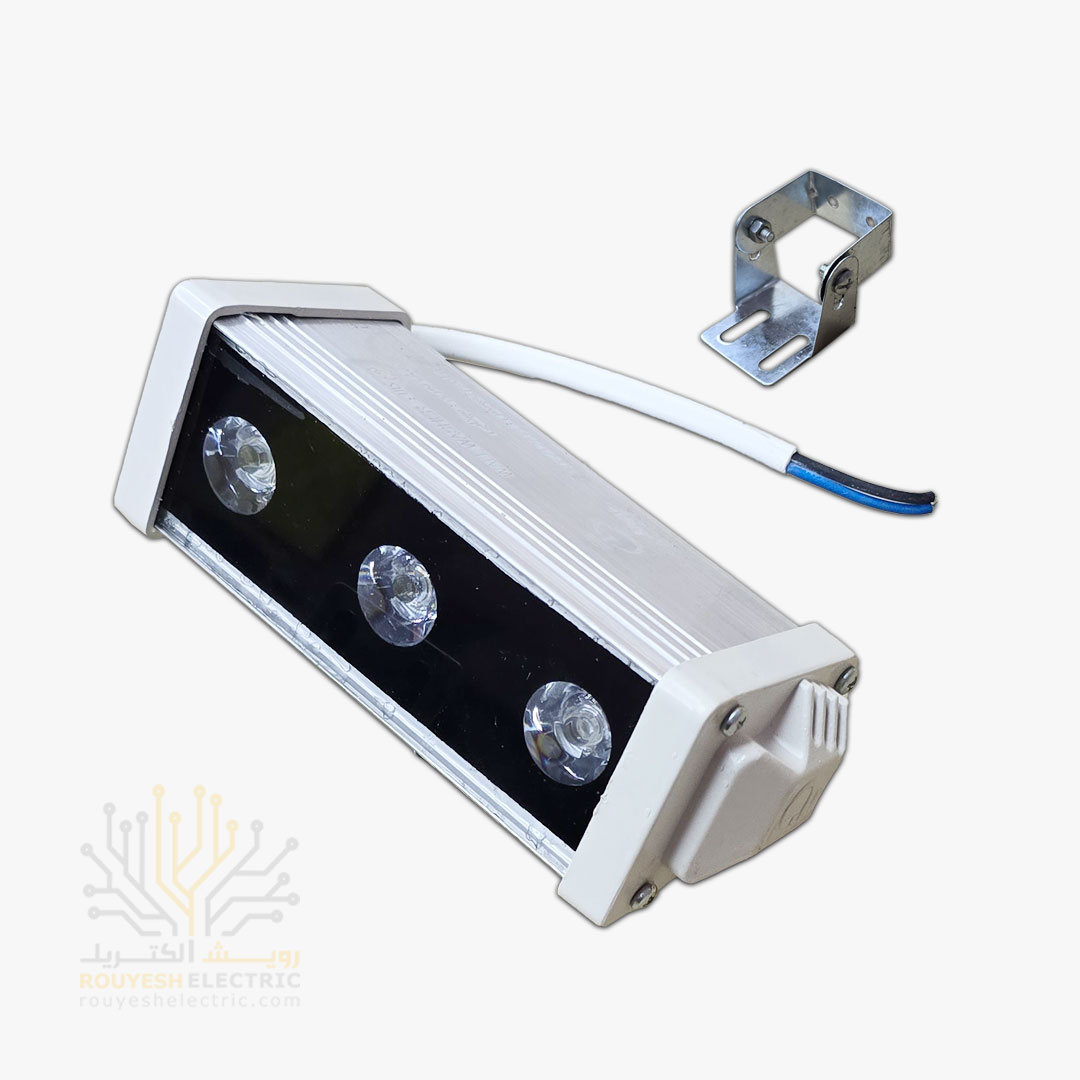 والواشر 3 وات برند پاور لایت مدل ساده 15 سانت انبه ای