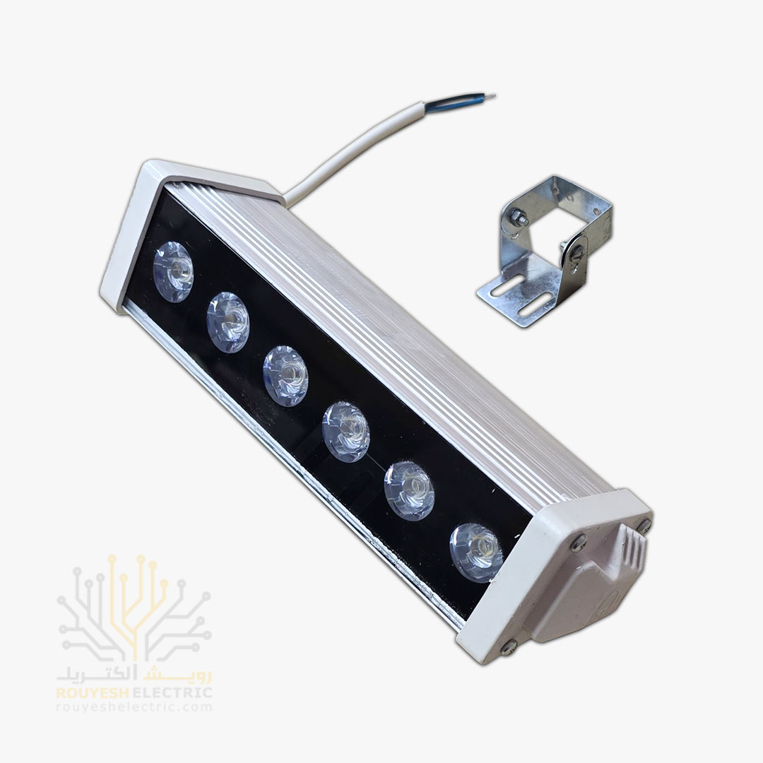 والواشر 6 وات برند پاور لایت مدل ساده 20 سانت مهتابی