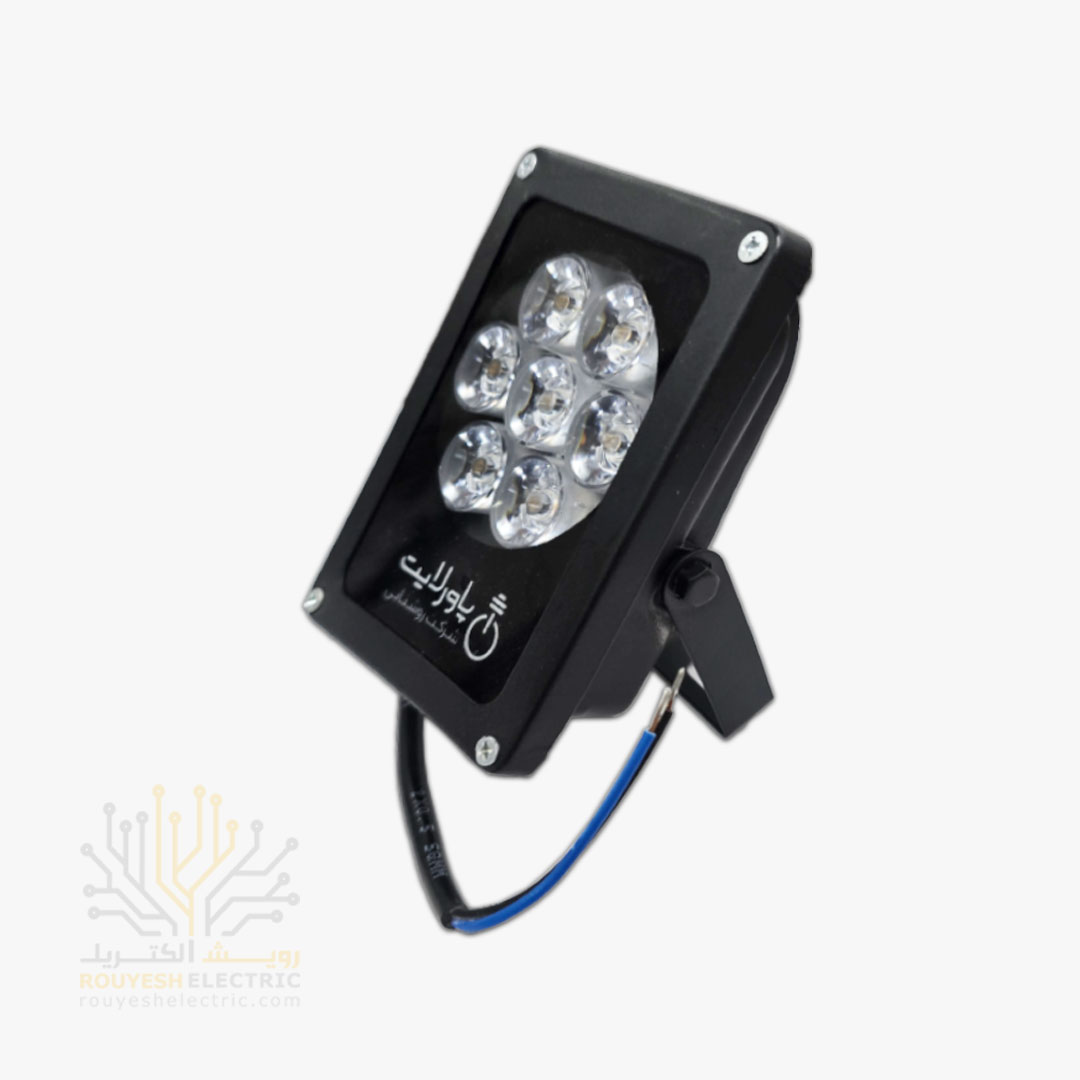 پروژکتور نما 7x1 پاور لایت انبه ای