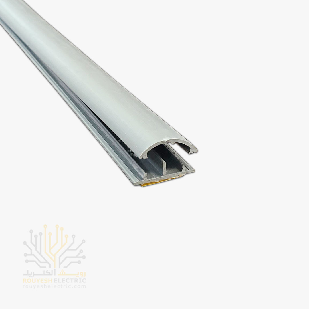 داکت برق زمینی برند سوپیتا نمره 30x10 چسبدار رنگ طوسی 50 متر