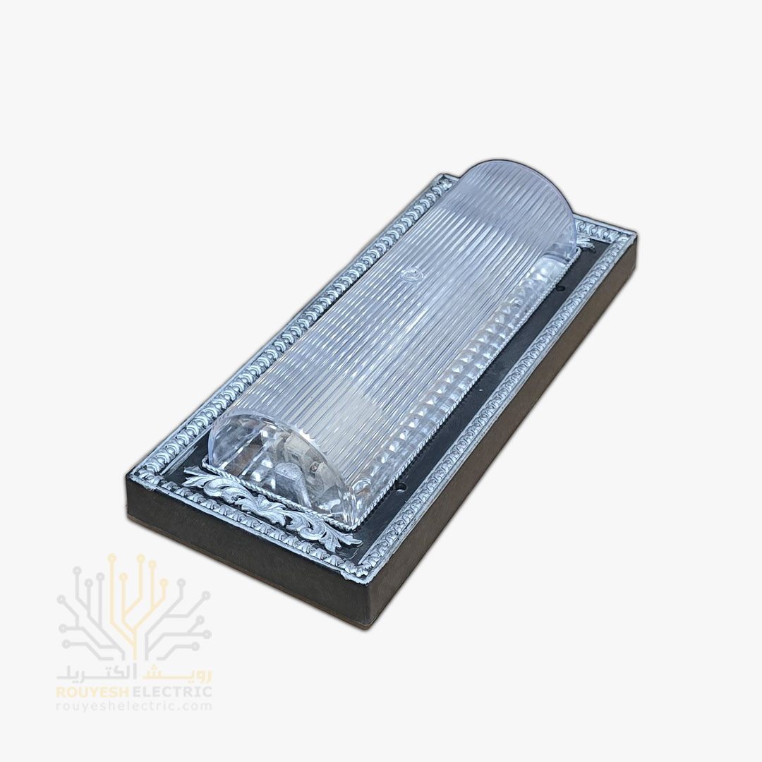 چراغ دیواری گیسو مشکی طوسی