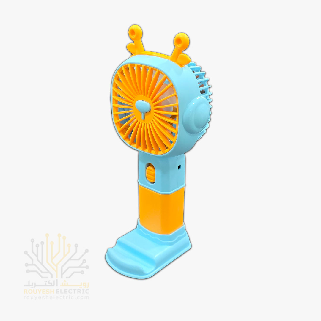 پنکه شارژی دستی برند پروتیبل پایه دار