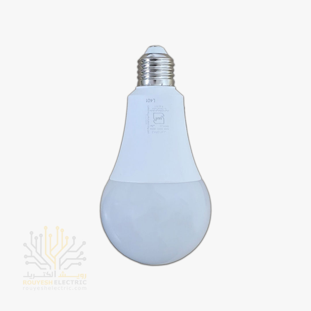 لامپ ال ای دی 20 وات حبابی برند زمان نور آفتابی