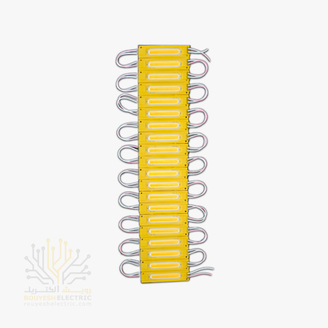 ریسه بلوکی COB برند INE پشت الومینیوم آفتابی ورق 20 تایی