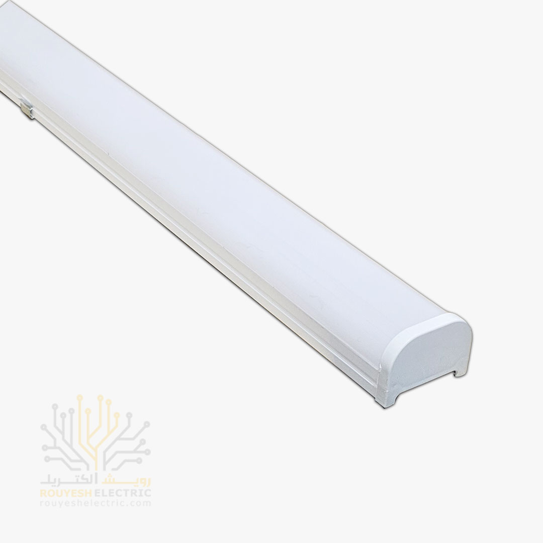 چراغ خطی ال ای دی 100 سانت 80 وات برند نوربان عرض 5 سانت رنگ مهتابی