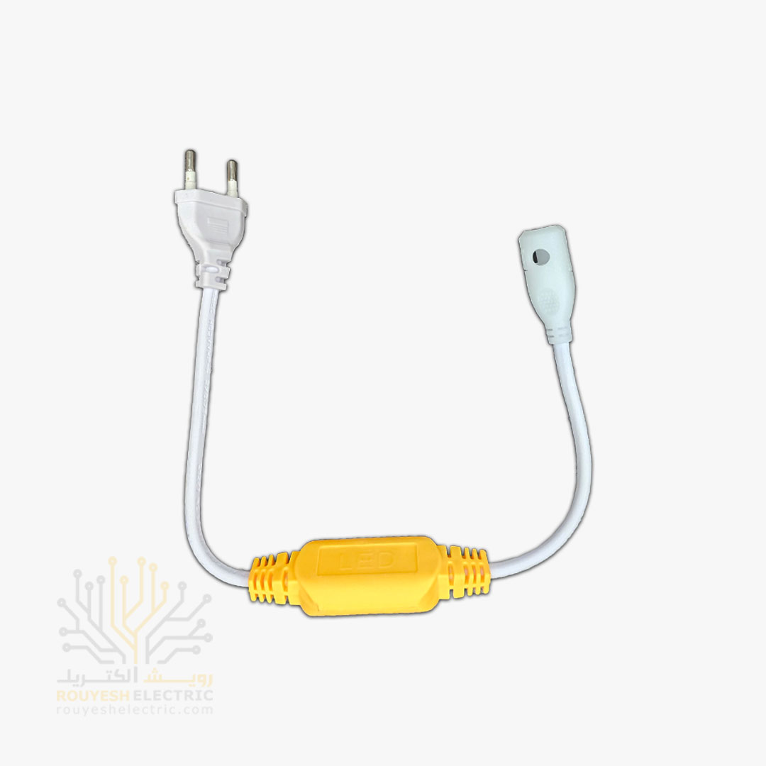 رابط ریسه وایرلس 8 آمپر برند تک تاب ضد آب وسط نارنجی کیس بزرگ