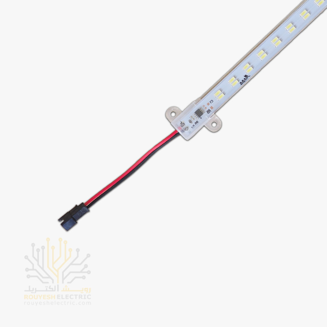 ریسه خطی 220 ولت برند مگا 57x30 دو لاین 1 متری آفتابی