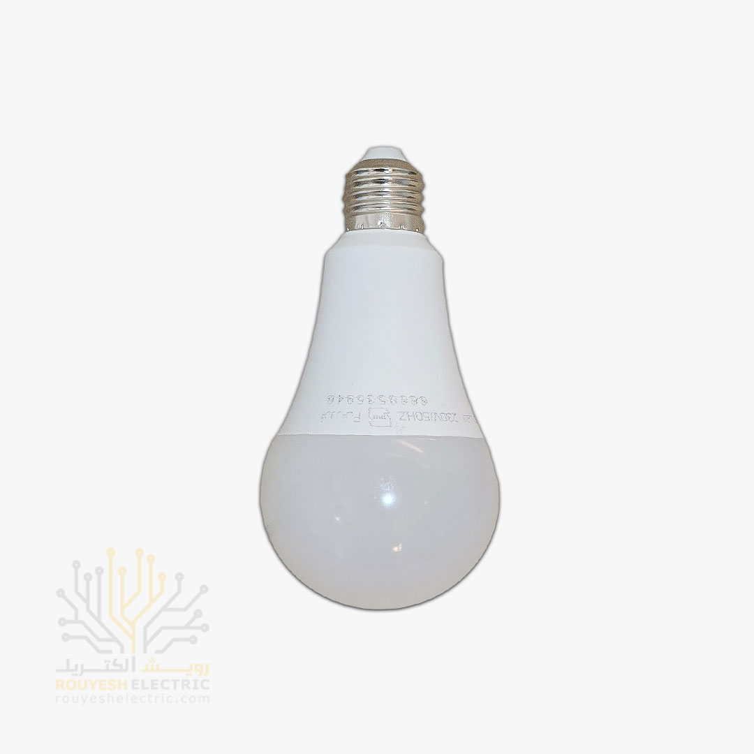 لامپ ال ای دی 20 وات حبابی برند فروزش مهتابی