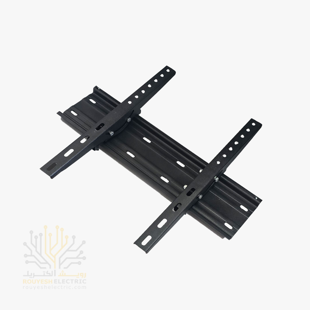 پایه تلویزیون متحرک برند پاور تکنیک مدل Z260 سایز 32 تا 65 اینچ تحمل وزن 50 کیلوگرم