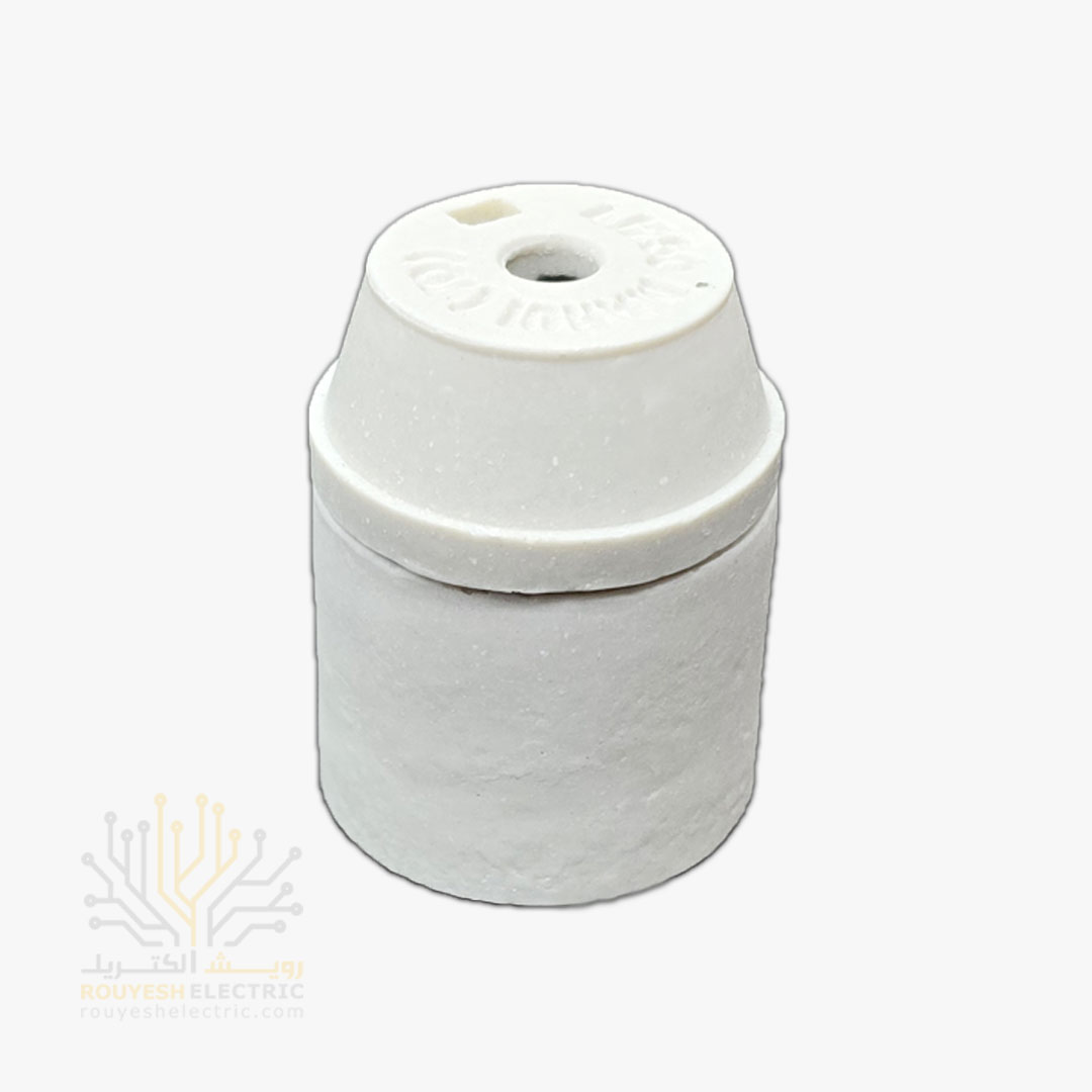 سرپیچ لامپ آویز سرامیکی برند مهدی مدل E27