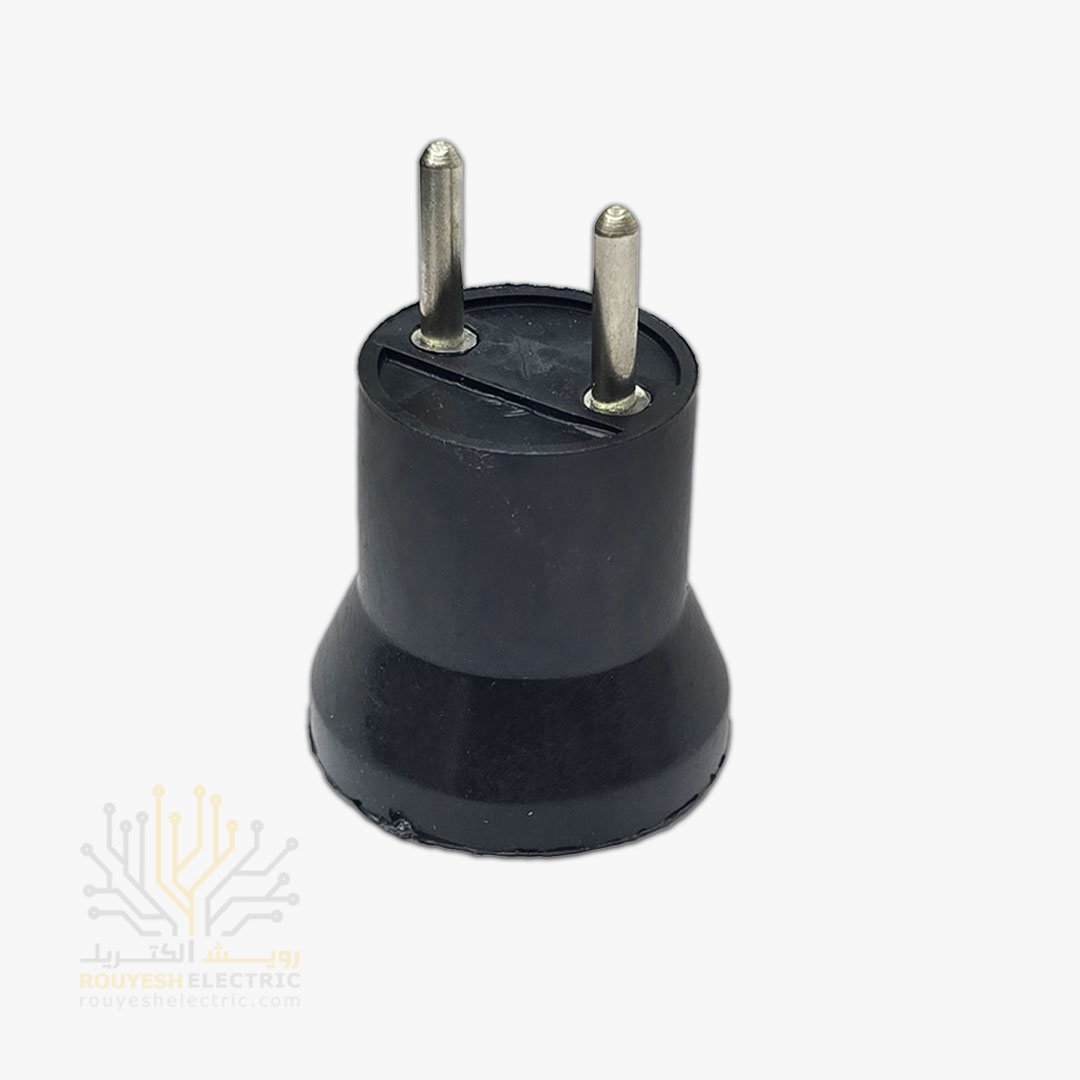 سرپیچ لامپ دوشاخه دار الماس شرق میله آهنی