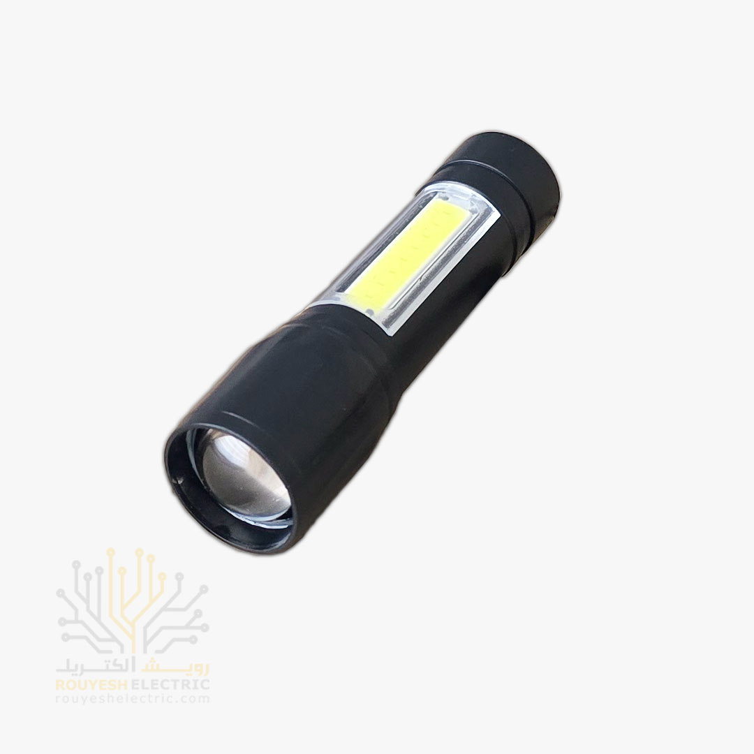 چراغ قوه پلیسی زوم دار تک جعبه کد 5139