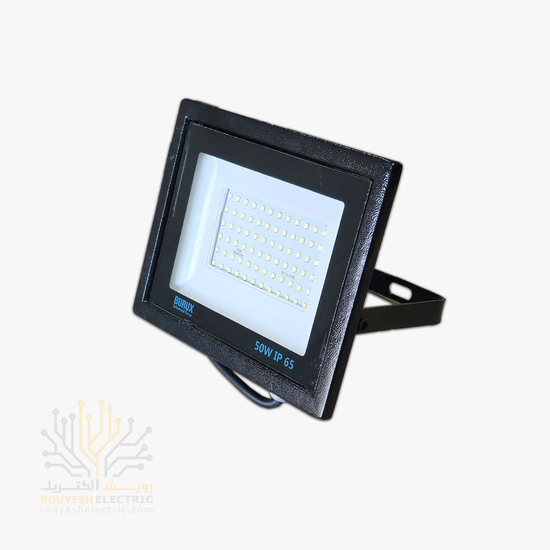 پروژکتور 50 وات برند بروکس رنگ مهتابی