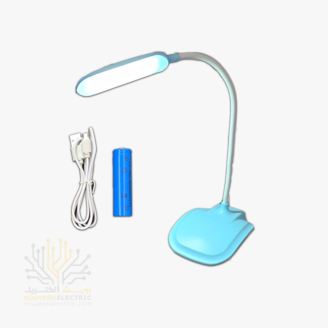 چراغ مطالعه شارژی رومیزی مدل x1 لمسی سه حالته