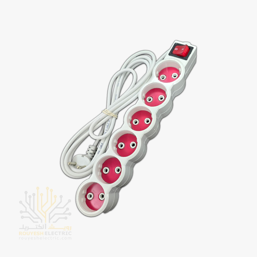 شش راهی برق سیار برند میامی کابل بلند