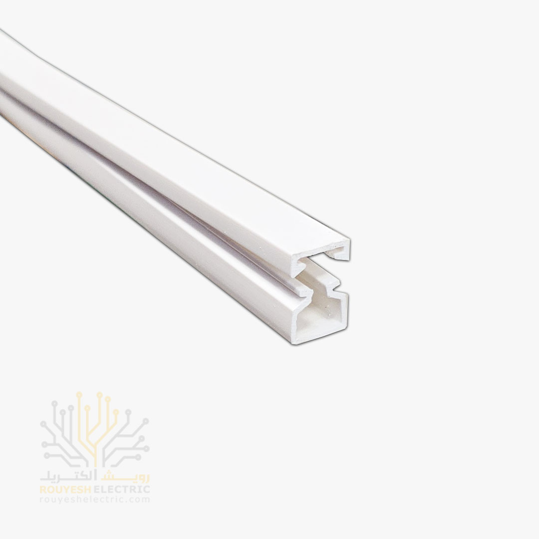 داکت برق برند سوپیتا نمره 10x10 ساده رنگ سفید 100 متر