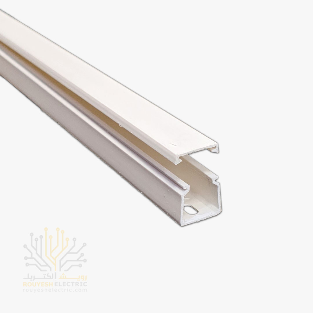 داکت برق برند سوپیتا نمره 16x16 ساده رنگ سفید 120 متر