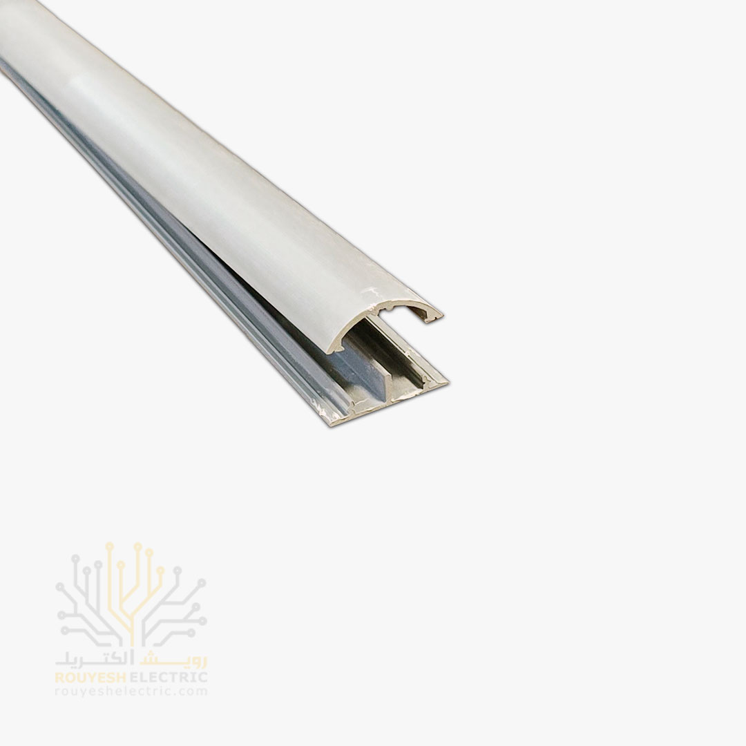 داکت برق زمینی برند سوپیتا نمره 30x10 ساده رنگ طوسی 50 متر