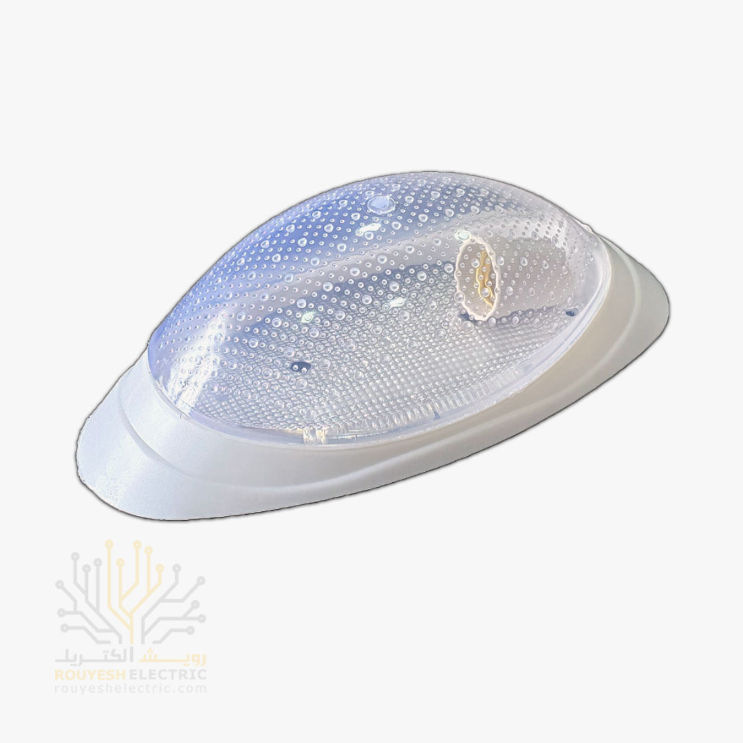 چراغ دیواری برند نورفرد مدل آیسان بدنه سفید