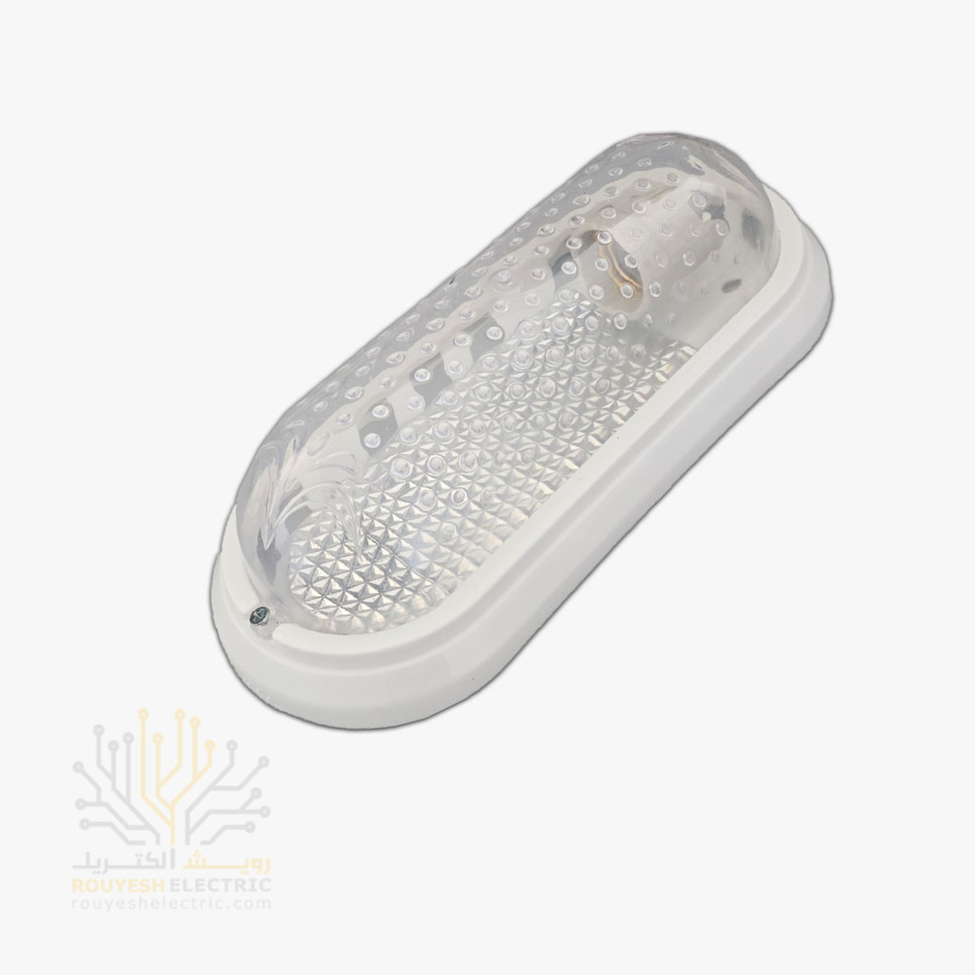 چراغ دیواری برند نورفرد مدل ساندویچی کفی با آبکاری