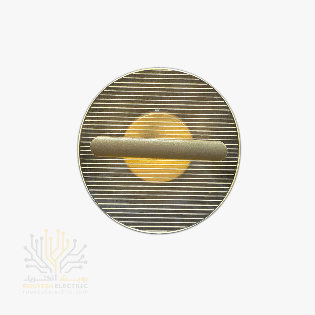 چراغ خواب دیواری برند شب افروز مدل پلکسی کد 1034 آفتابی 