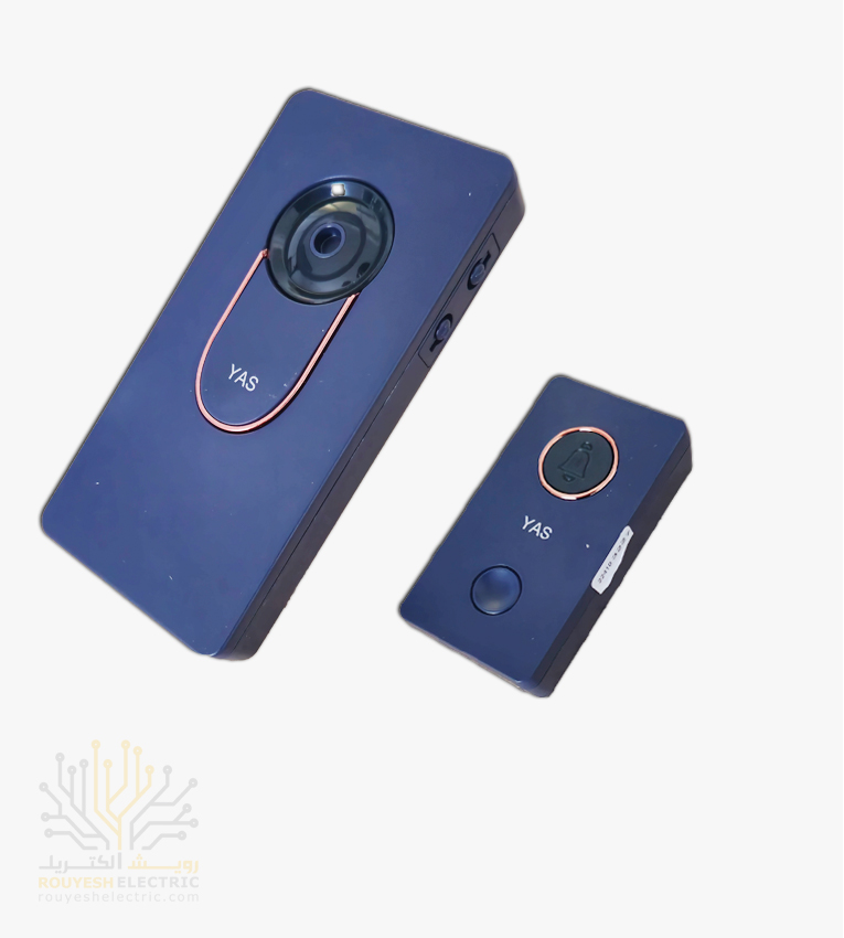 زنگ بی سیم برد بالا برند یاس مدل VV9 دوشاخه دار