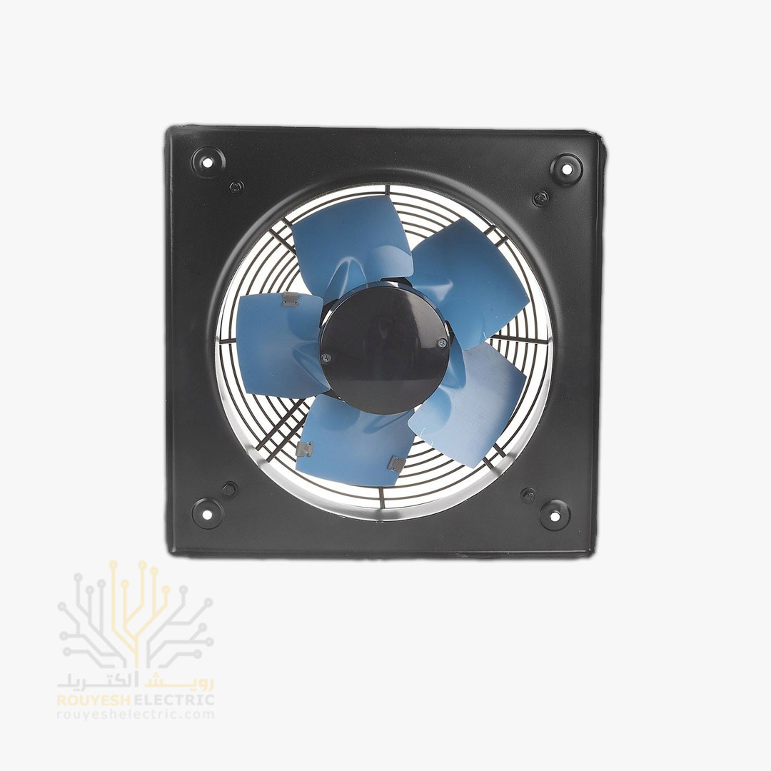 هواکش صنعتی 60 سانت برند تکنو پارس موتور ایران 5 پر فلزی 1400 دور ضمانت تعمیر